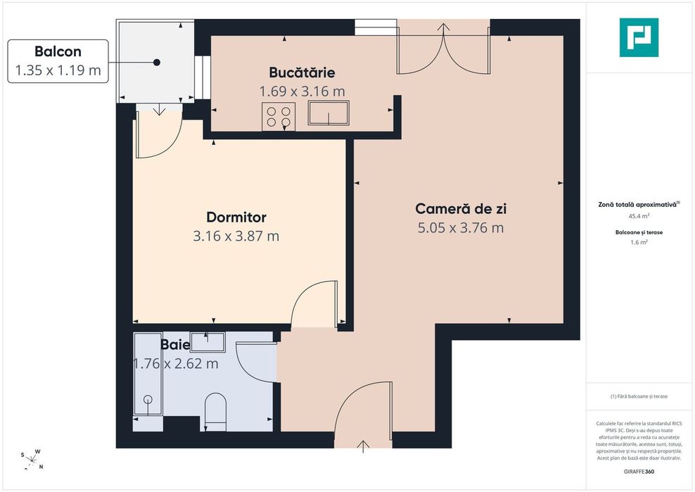 Apartament 2 camere, Colentina