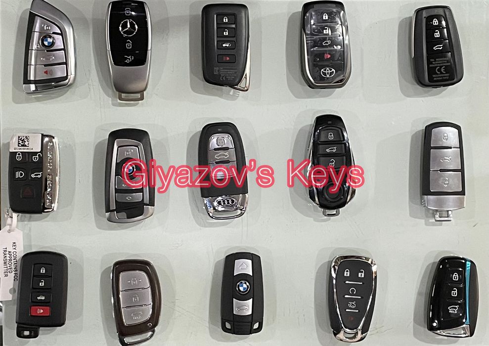 Авто ключи Avto kalit chipli Bmw Mercedes Toyota Byd Chevrolet