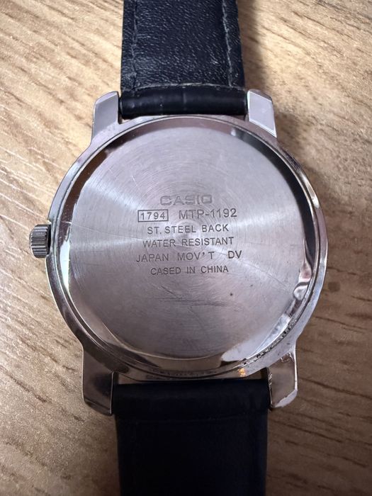 Часы Casio mtp-1192 Кварцевые (Оригинал)