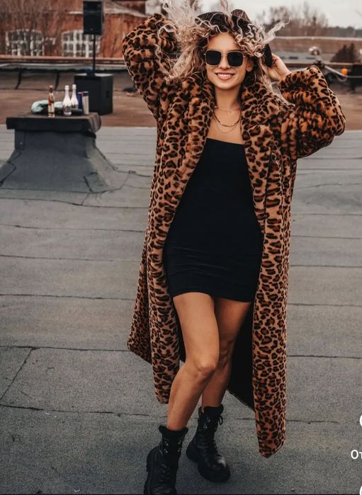 Эко шубка Лео 46-52 (54)