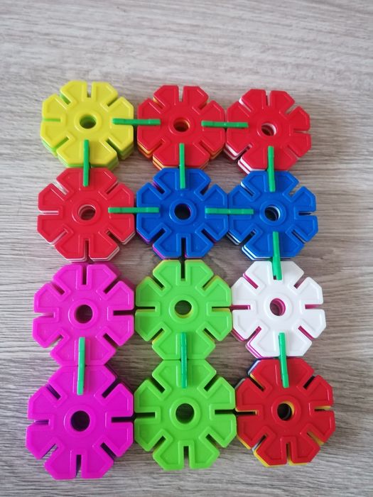 Puzzle din lemn, set de construit