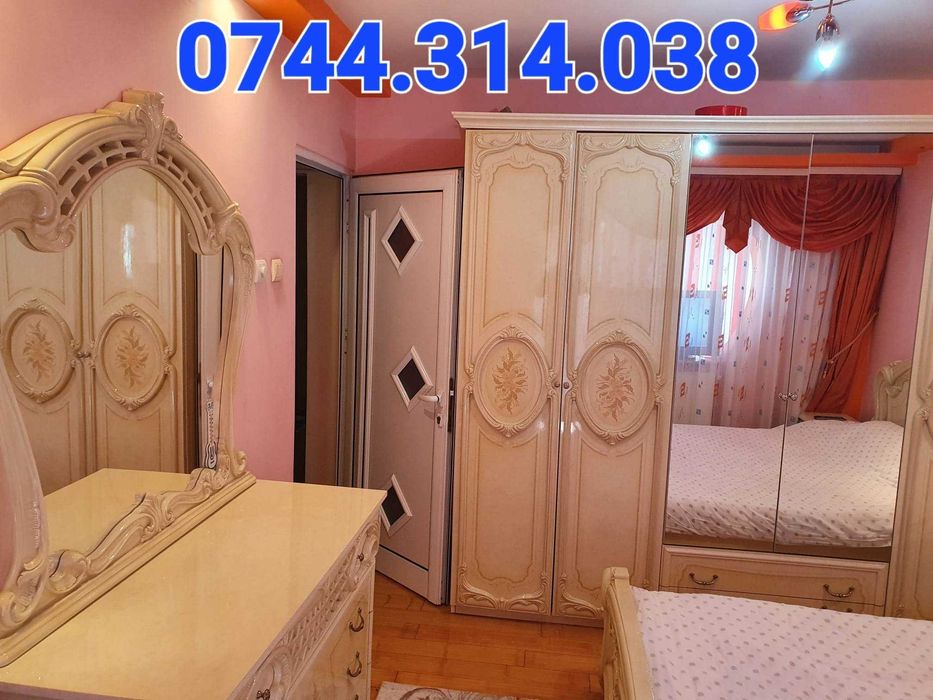 Proprietar, Ofer spre inchiriere Apartament 3 camere mobilat si utilat, zona Piata-Mioveni.