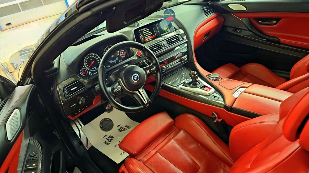 Bmw M6 Cabrio Coupe individual, 4.4 i-650 Cp, An 2017, Ireproșabil!!