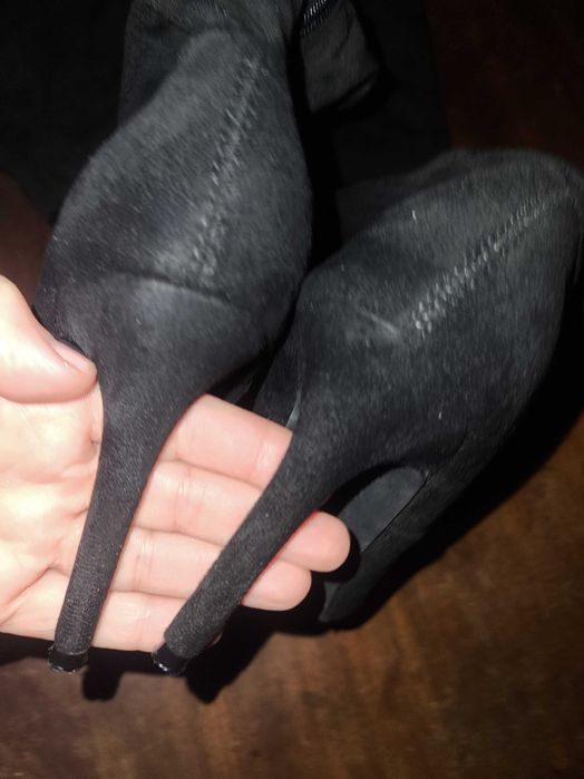 ластични елегантни Чизми № 38