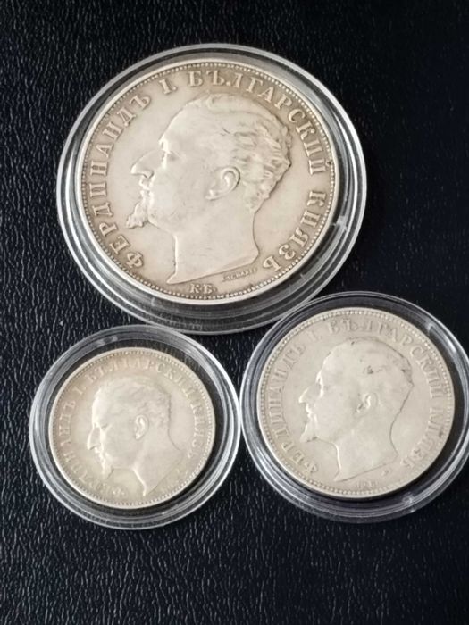 Български сребърни монети