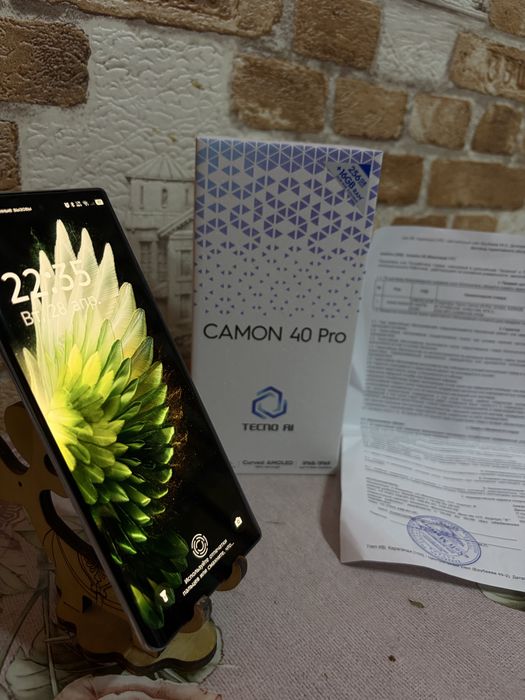 Смартфон TECNO CAMON 40 Pro 8 ГБ/256 ГБ белый