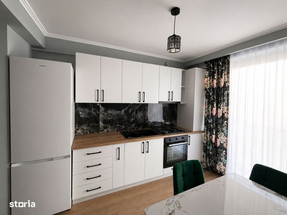 Apartament finisat modern , mobilat , construcție nouă - Brădet — fotografia 3