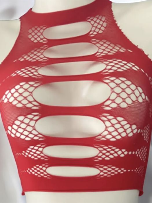Эротический комплект с вырезами – смелый и соблазнительный