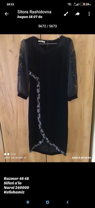 Sifatli libosni tanlang