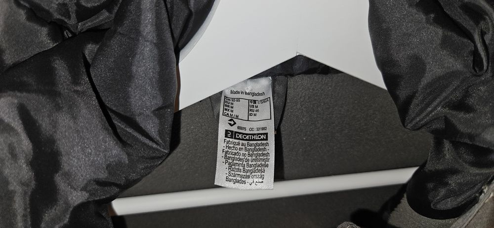 QUECHUA NH500 мъжко непромокаемо яке, -10°C, размер M