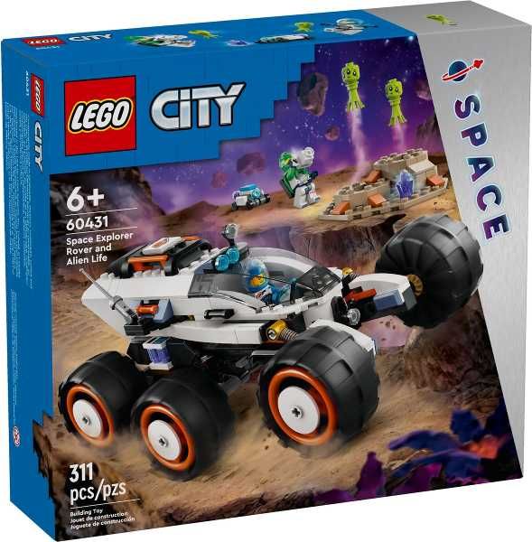 Lego 60431 Space Explorer Rover and Alien Life, Asamblat