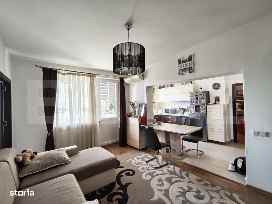 Apartament 3 camere, langa Pod Decebal, open space, fara investitii