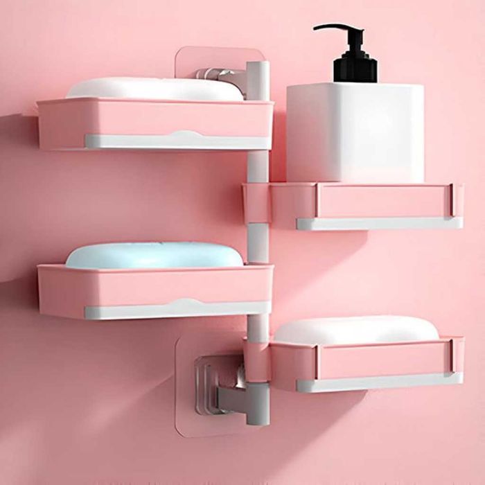 Въртящ се органайзер за баня или кухня с 4 нива