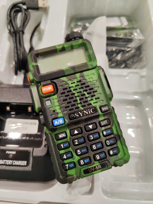 eSynic UV-5R Dual Band VHF/UHF уоки-токи камуфлажна радиостанция