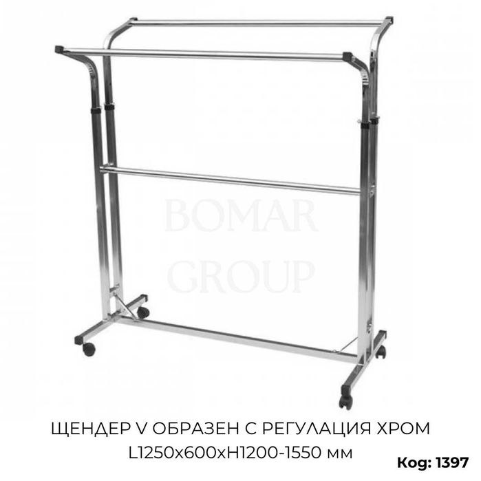 Щендери за аксесоари, шапки, очила, дрехи, перфо пано/ПРОФЕСИОНАЛНИ/