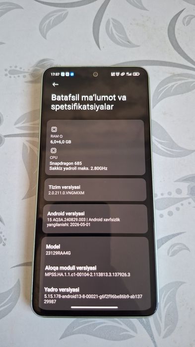 Redmi Note 13 4G.