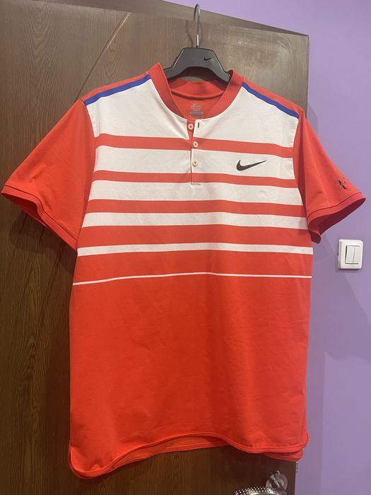 XL Тениска Nike Roger Federer Premier Polo Shirt Indian Wells Miami US
