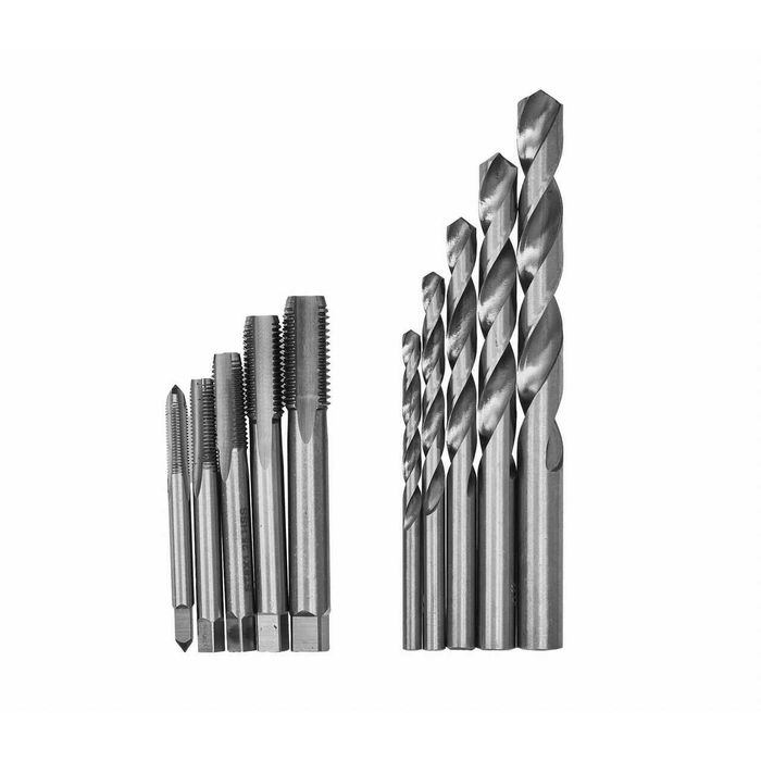 Set pentru reparat filete, M5-M12, 131 bucati, Kraft