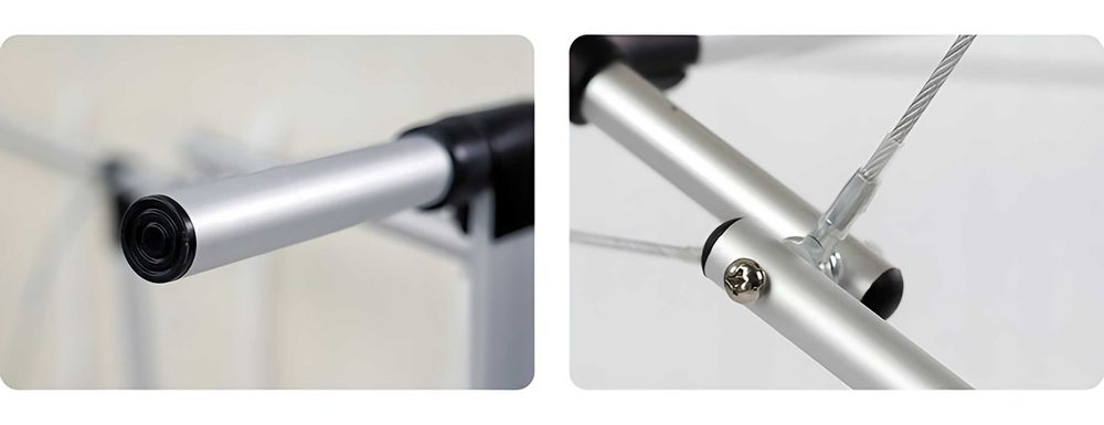 Масажна маса алуминиева Zenet ZET-1044 размер M тъмно синя