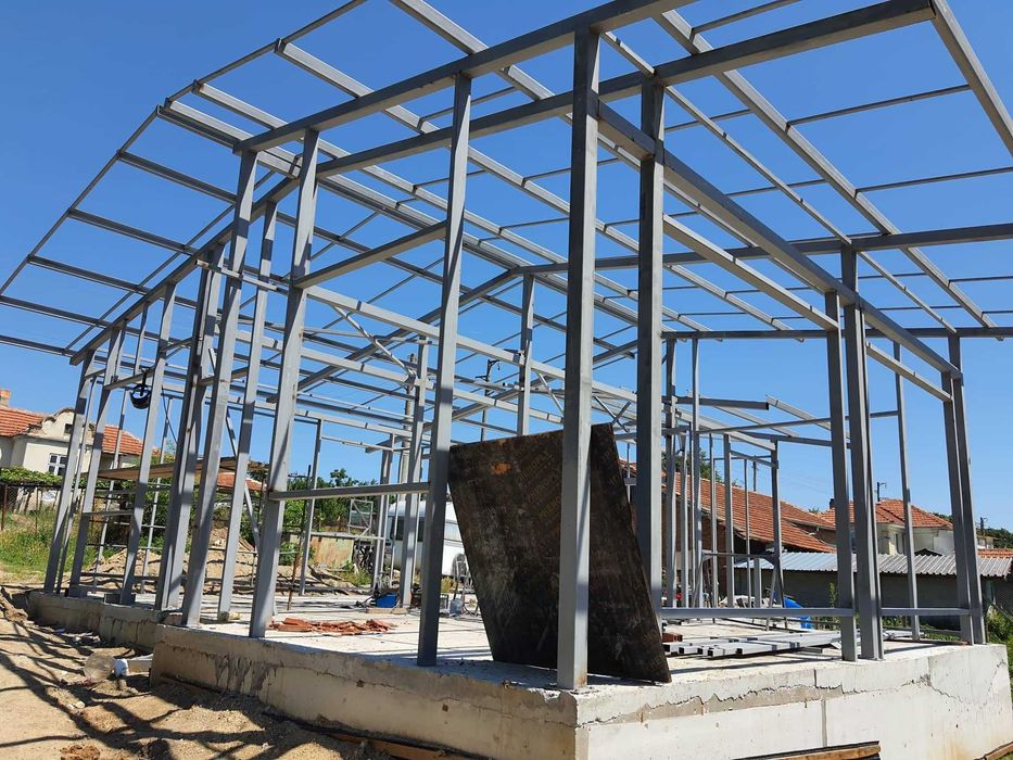 Изработка и монтаж на СГЛОБЯЕМИ КЪЩИ ОТ МЕТАЛ