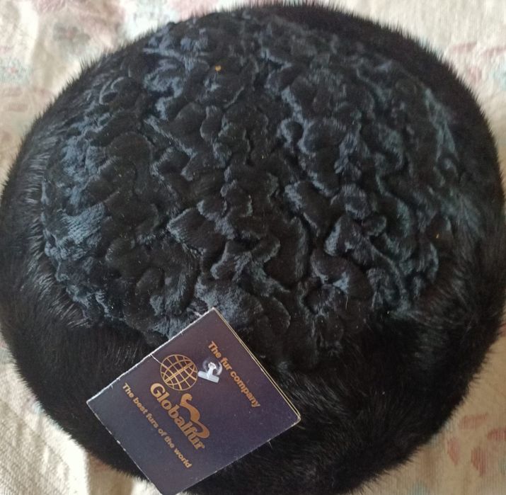 Мужская шапка норковая
