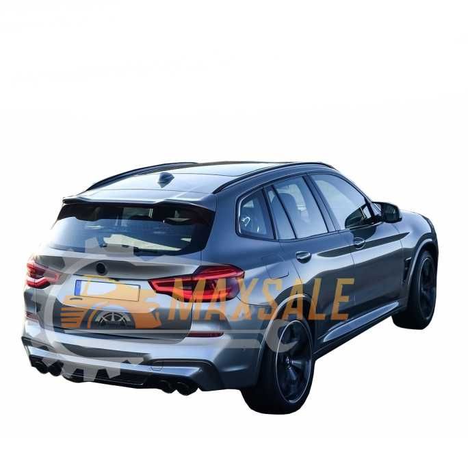 Спойлер BMW X3 G01 (2018+), черен гланц  Нови спорт м техник