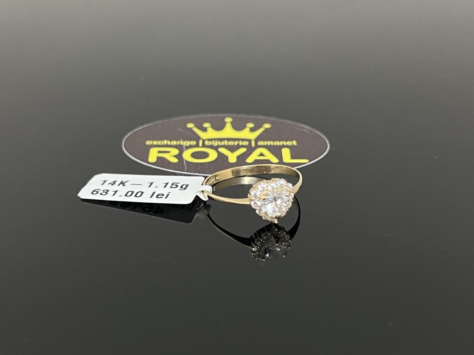 Bijuteria Royal CB : Inel dama aur 14K  1,15 grame