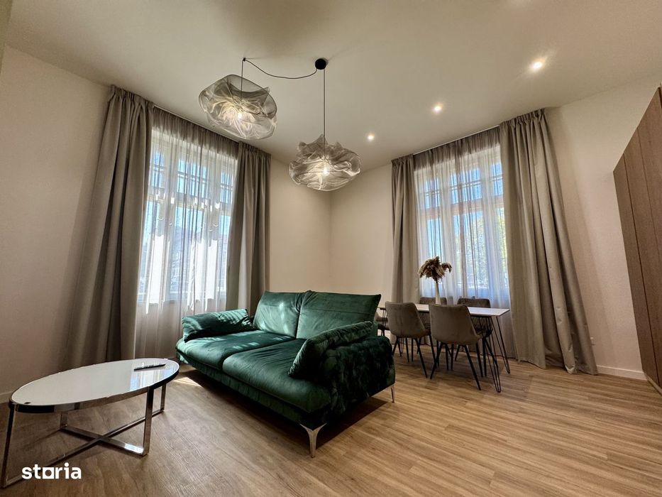 Apartament la prima inchiriere, ultrafinisat, 2 camere, 70 mp, zona UM — fotografia 1