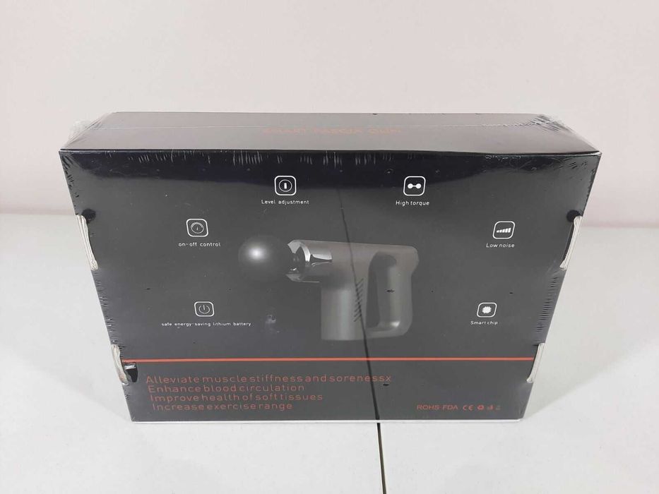 НОВ Безжичен Вибро масажор/ Пистолет за масаж/ Mускули, Aнтицелулитен