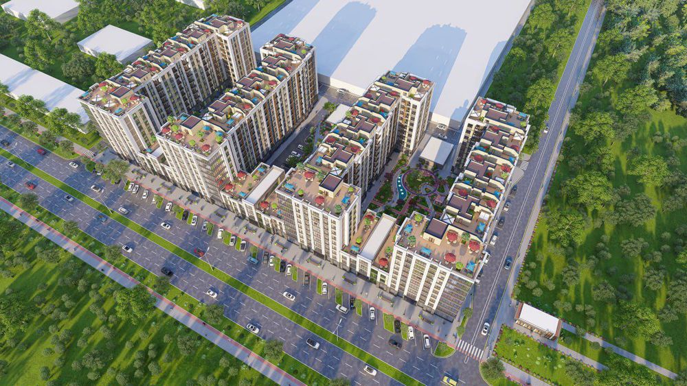 Продается 1 комнатная квартира в новостройке.Центр.ЭКО базар.Ялангач.Ф