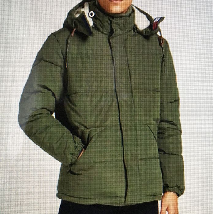 Jack & Jones, Geaca cu gluga detasabila Efdey, Verde forest, L