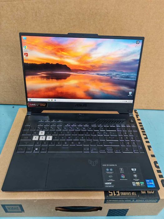 Laptop ASUS TUF F15 gaming - i7 gen 12, Full HD 144 Hz