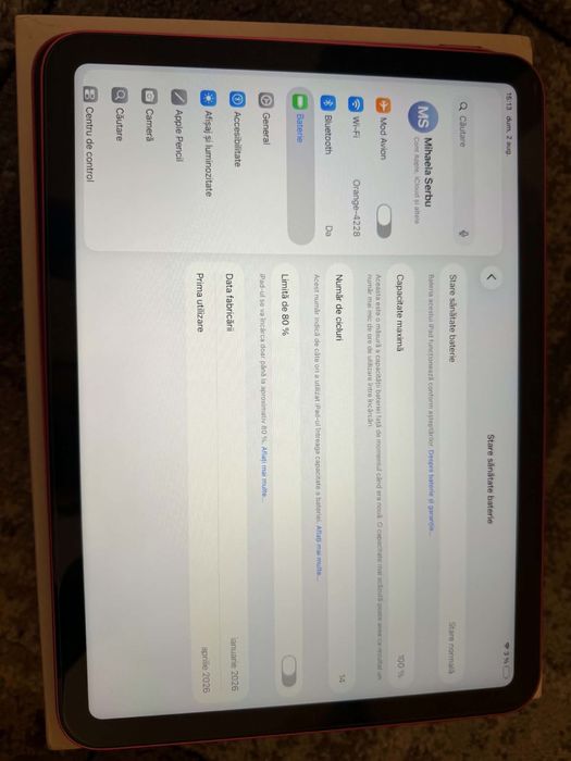 Vand ipad A16 generatie noua