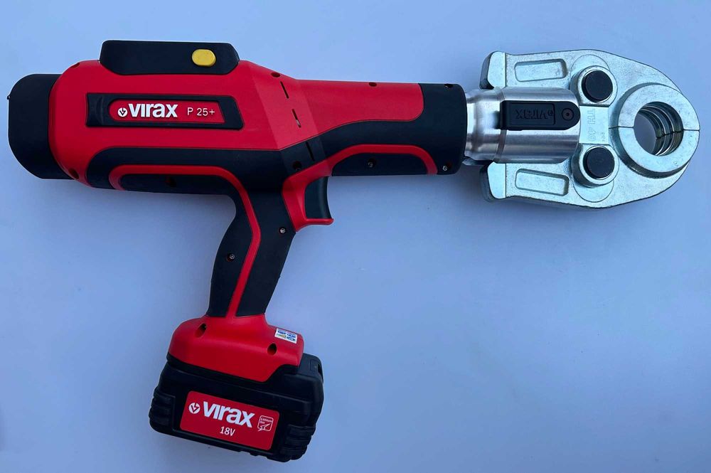 Virax P 25+ - Нова акумулаторна преса за тръби TH26/TH32/TH40  10.2024
