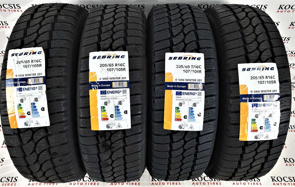 Anvelope noi iarna m+s 205 65 16C Sebring ( by Michelin )