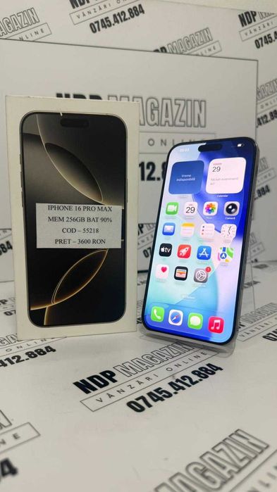 NDP Amanet NON-STOP Sos. Giurgiului 119 IPHONE 16 PRO MAX (55218)