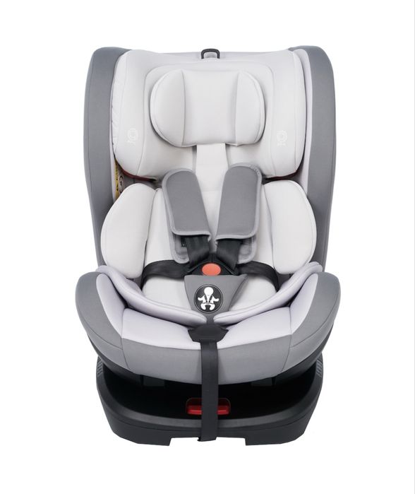 Scaun auto copii uGrow 0–12 ani, rotație 360°, ISOFIX – ECE R44/04