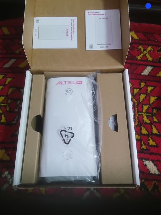 Новый абсолютно! 5G 4G алтел теле2 роутер модем вайфай стационарный