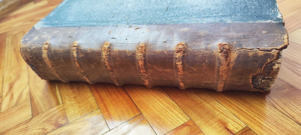 Изключително рядка Biblia Sacra на латински език 1603г