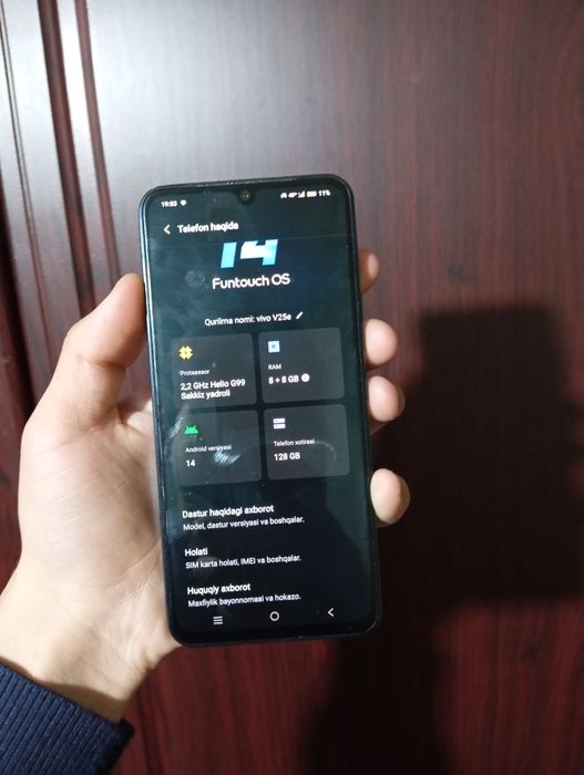 Vivo V25 e sotiladi srocna