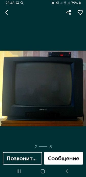 Телевизор б/у сотилади  яна нархини келишамиз