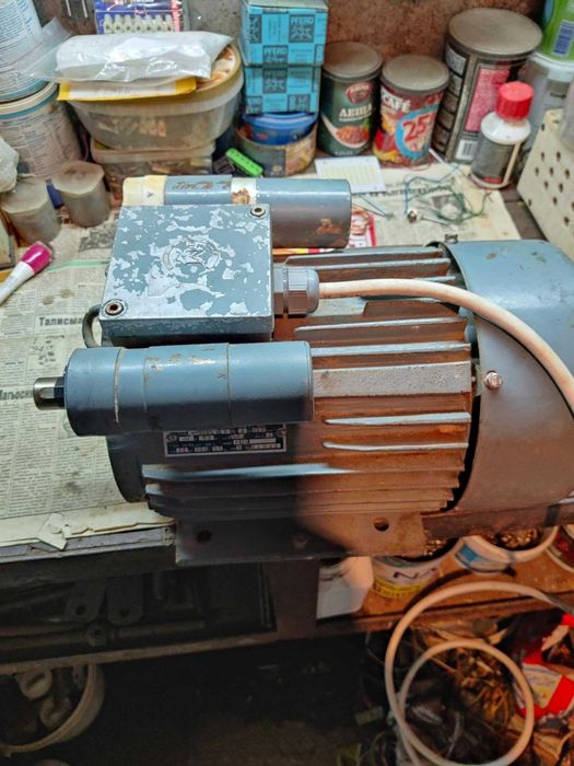 Качество от едно време - Български Монофазен Ел. Двигател