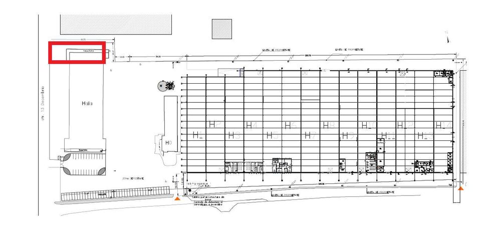 Spatiu de inchiriat Tractorul Coresi  250 mp