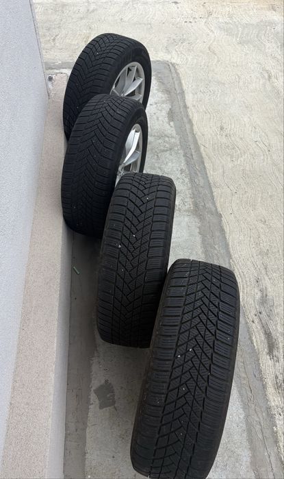 Set roți complete originale BMW G20/G21 – Jante aliaj OEM 16” + anvelope iarnă 205/55 R16