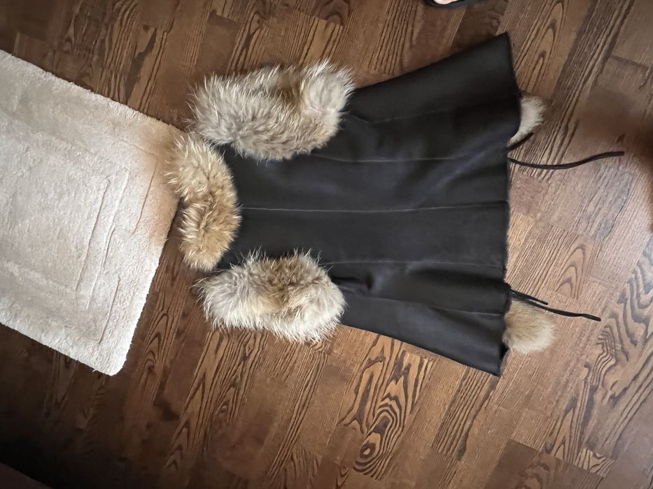 Vesta din blana naturala, impecabila