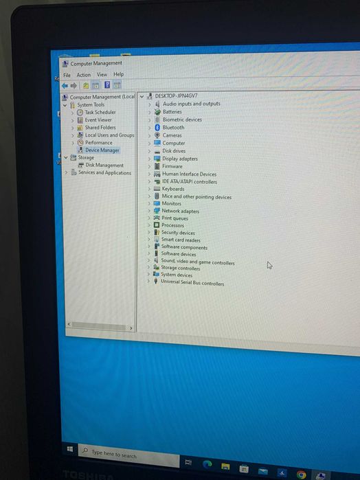 Лаптоп Toshiba- употребяван
