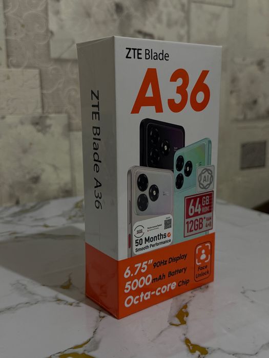 Телефон ZTE Blade A36
