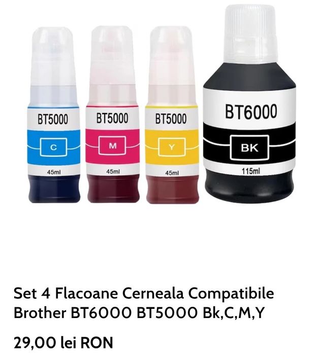 Imprimantă multifuncțională Brother DCP T310 cu sistem CISS