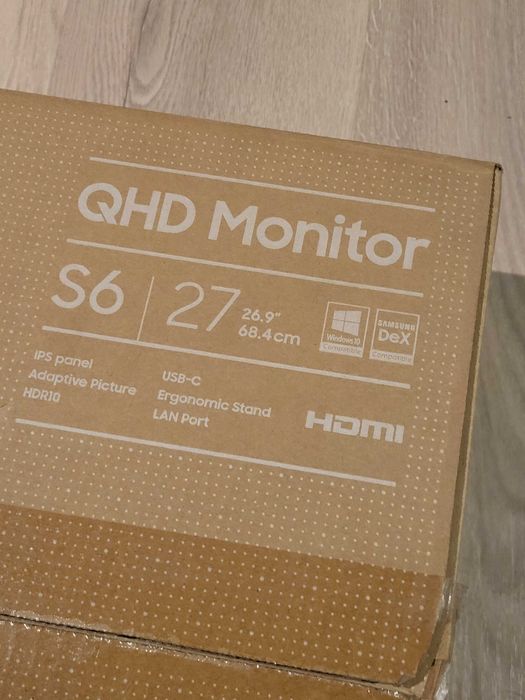 Monitor Samsung ViewFinity S6 (27", QHD)