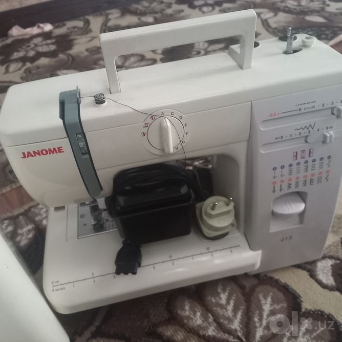 Janome 415 xolati zor azgina ishlatilgan